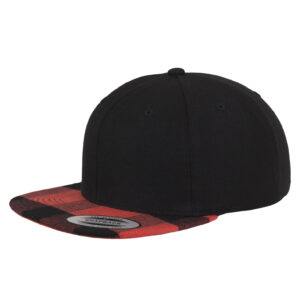 YP Classics® Premium Red Flanell Peak Snapback