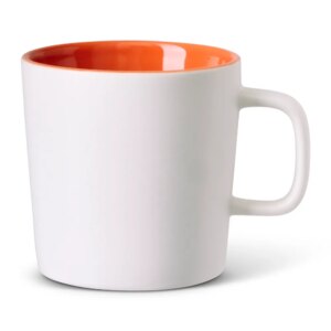 Ebba 25 cl Matt Vit/Orange