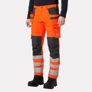 Helly Hansen Alna 4X Varsel Hantverksbyxa kl 2