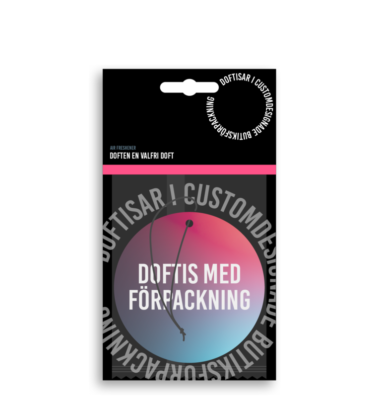 doftisar i egen förpackning