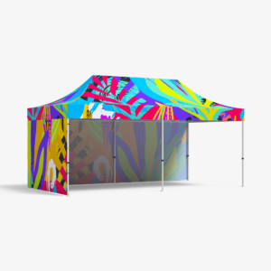 Eventtält Standard 3x6m 2 väggar