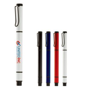 Ballpen with textmarker 2in1
