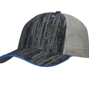 Keps med wood tryckt mönster