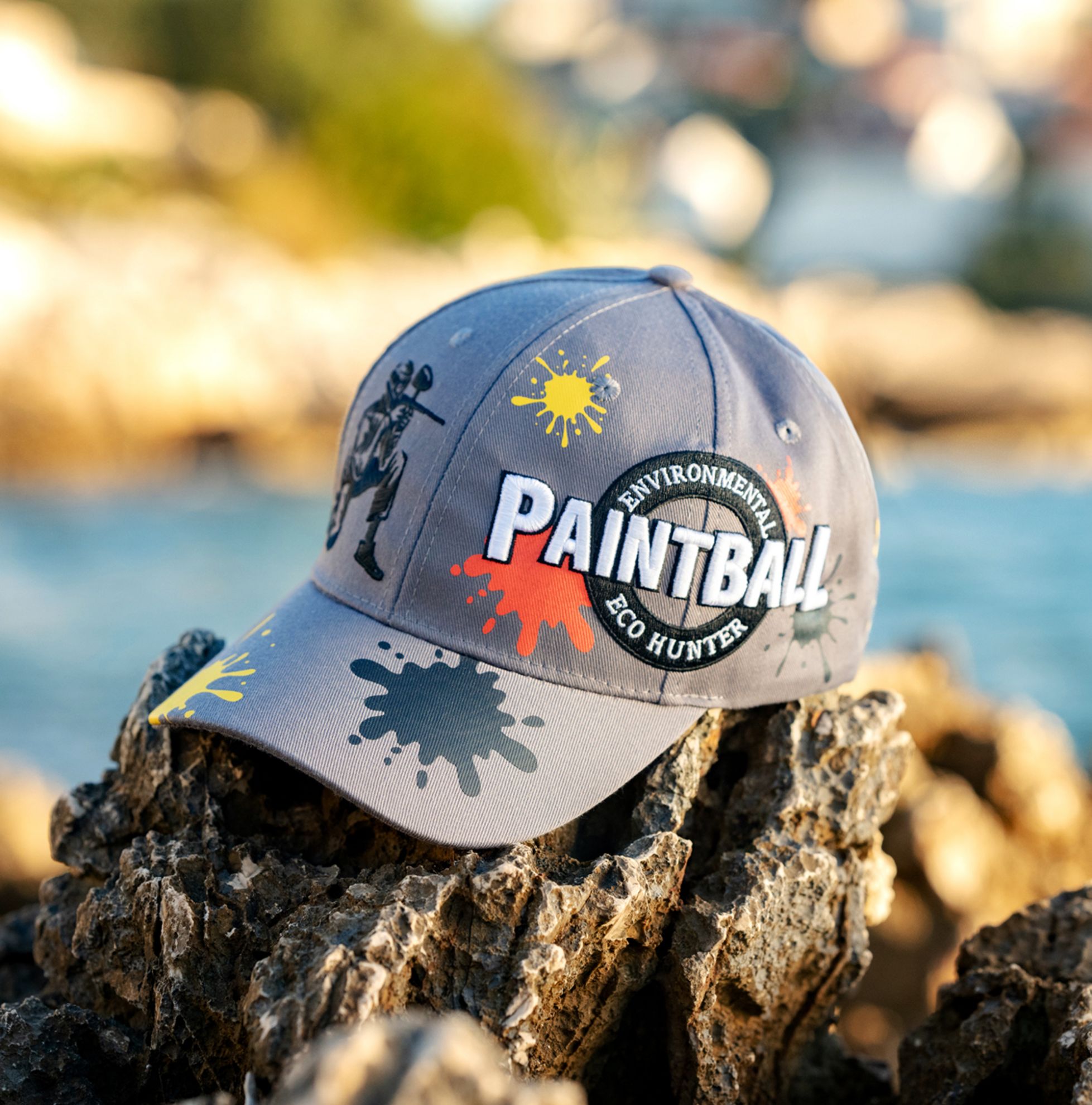 Eco range RPET keps in action