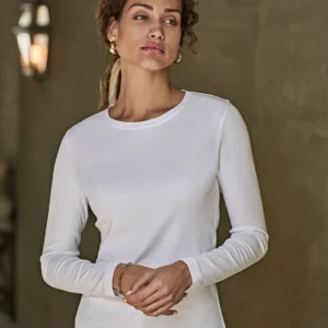 Women's Long Sleeve Interlock Tee