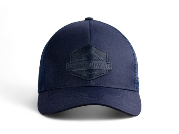 Truckerkeps Standard fram navy