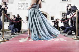 stora eventmattor med tryck