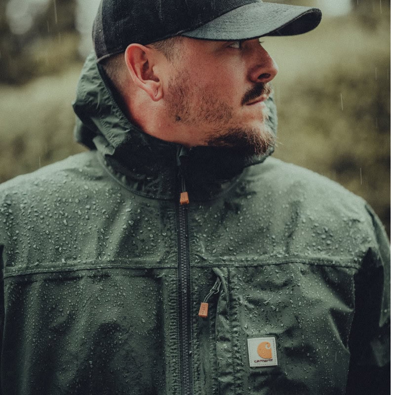 Carhartt Regnjacka green