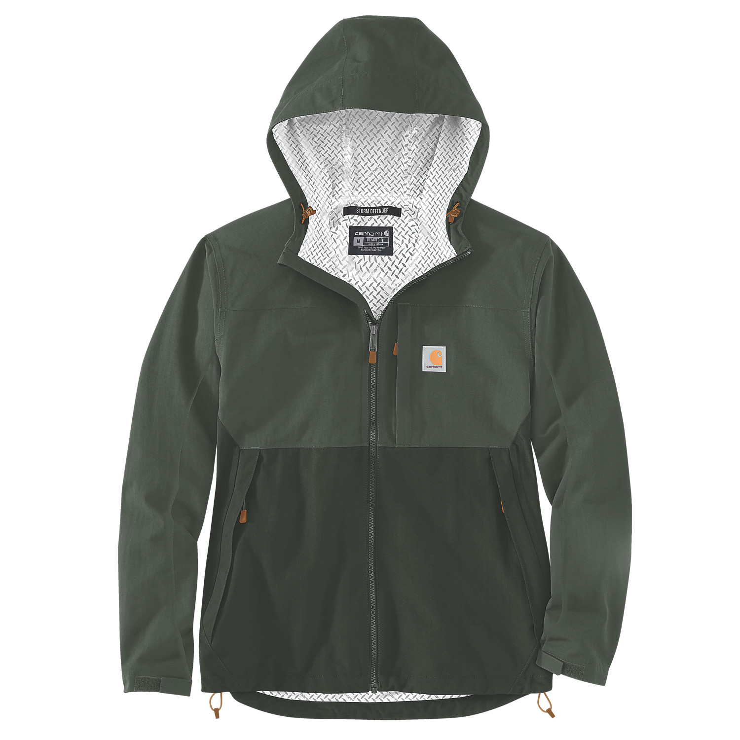Carhartt Regnjacka grön fram