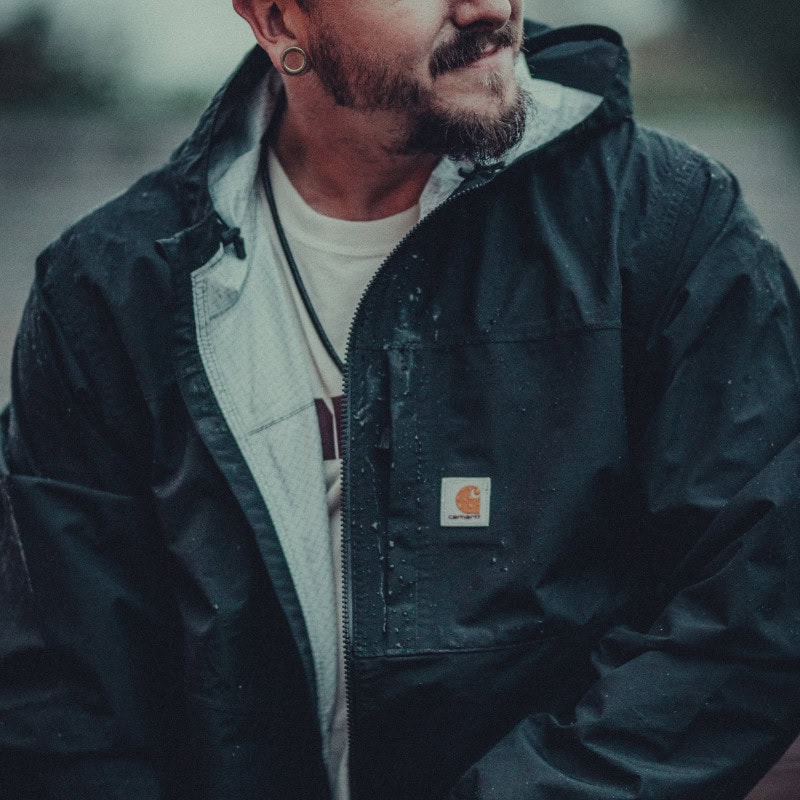 Carhartt Regnjacka svart 2