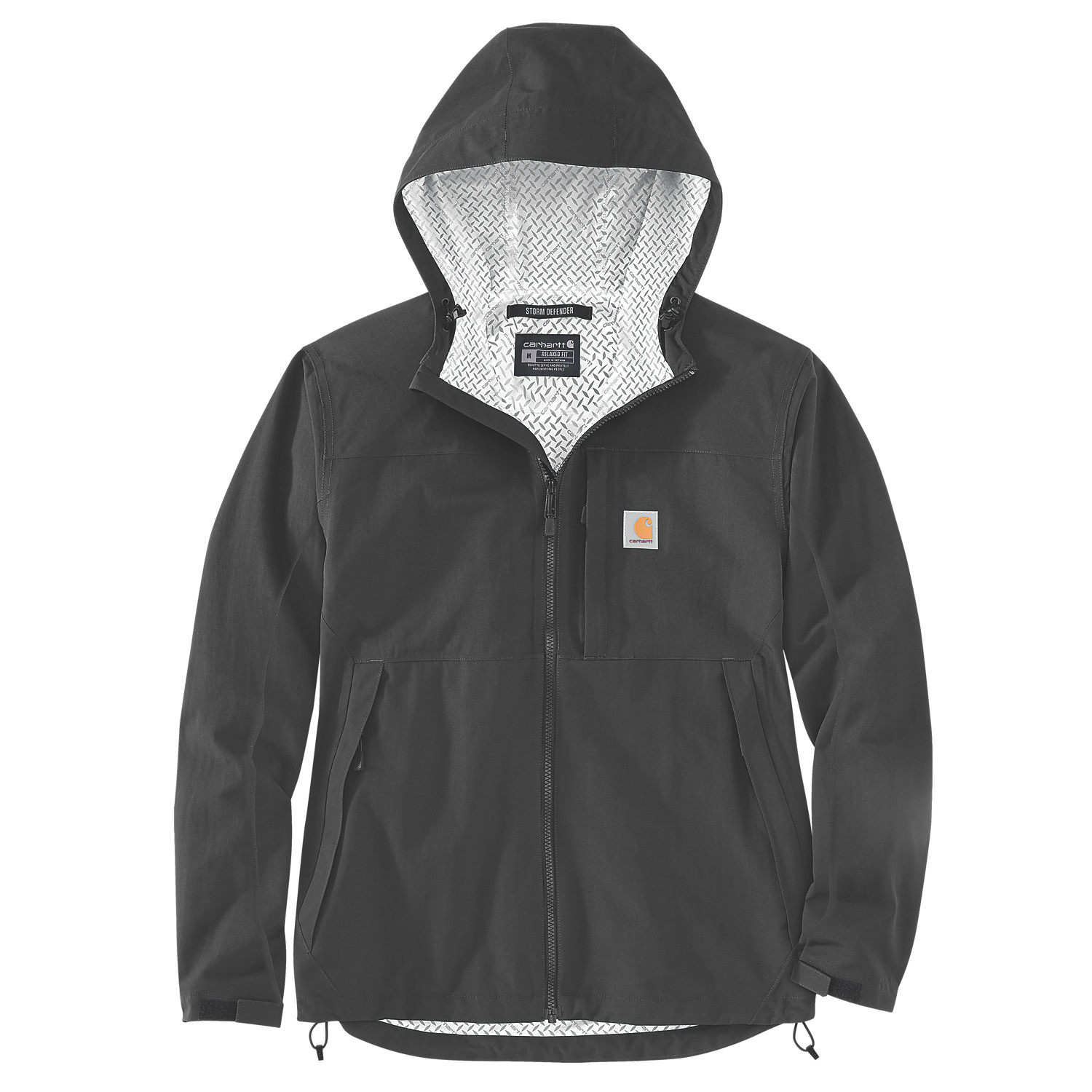 Carhartt Regnjacka svart fram